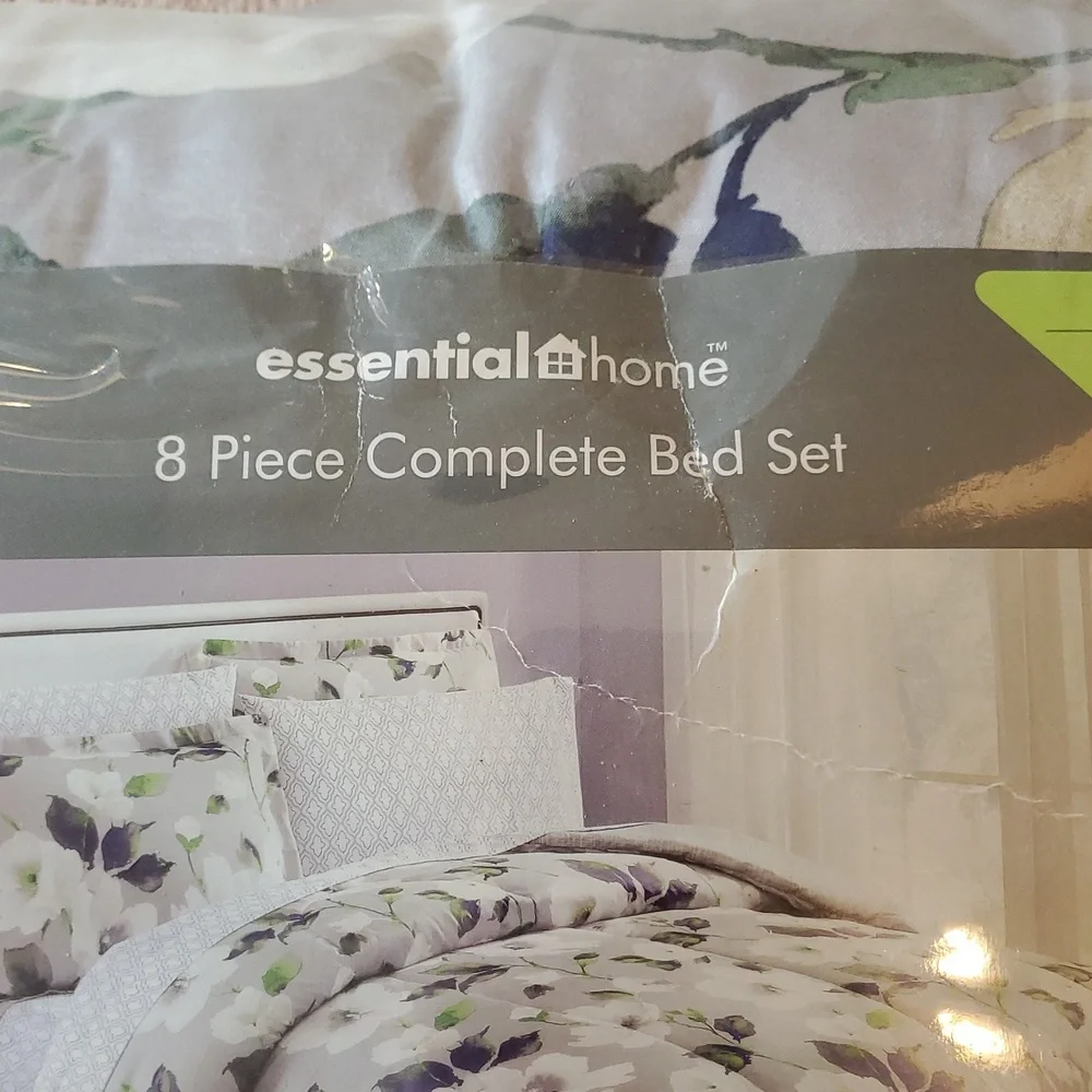 Essential Home 8 piece Comforter Set full size